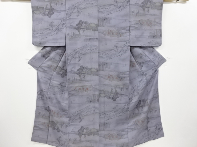 JAPANESE KIMONO / KOMON / 53 STATIONS OF THE TOKAIDO